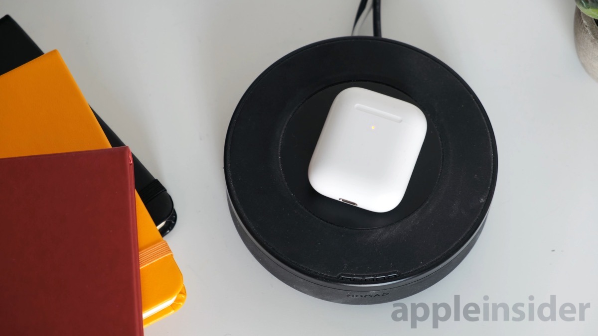 AirPods wireless charging