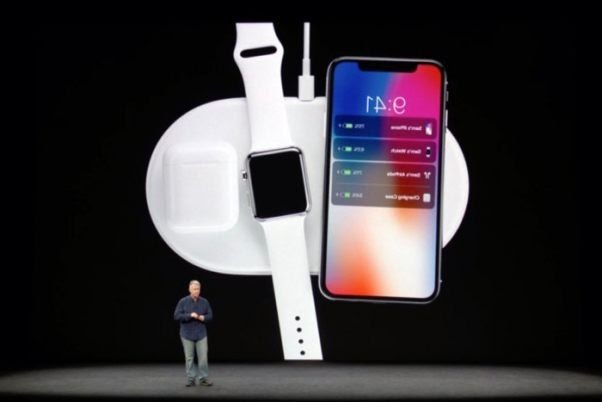 Phil Schiller announcing AirPower at the iPhone X event