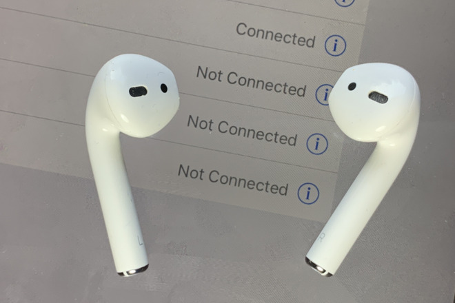 Frankly, a rare shot of AirPods not in our ears