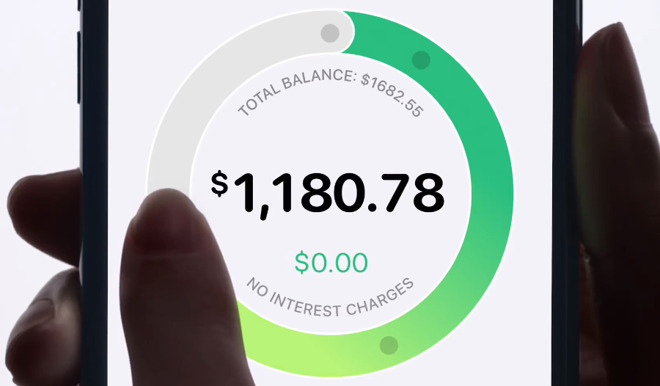 Swipe around the circle to raise or decrease how much you're going to pay and see the interest charges that will cause