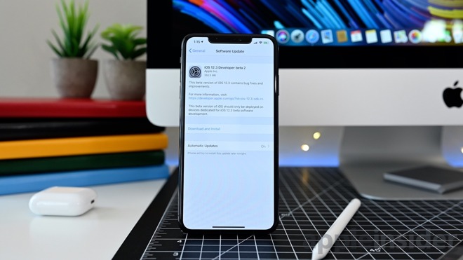 iOS 12.3 beta 2