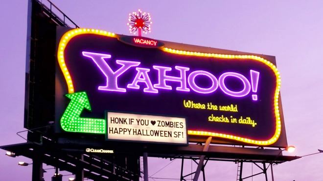Yahoo billboard