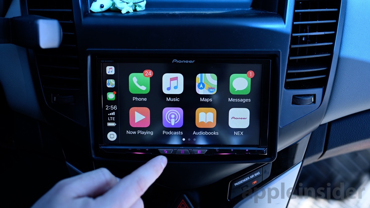 Pioneer receiver proves wireless CarPlay is the way to | AppleInsider