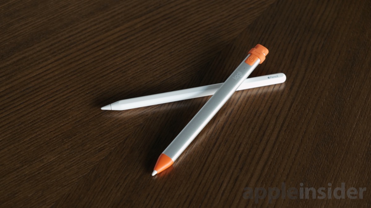 Caligrafía Con Inspeccionar Which do you choose? Apple Pencil vs Logitech Crayon for iPad Pro |  AppleInsider