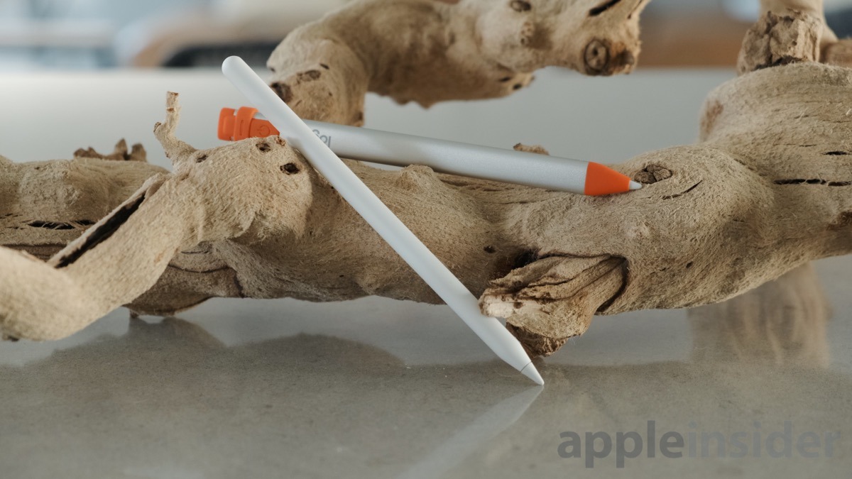 Apple Pencil 2 and Logitech Crayon