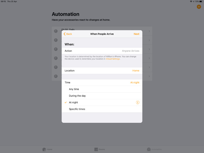 Create scenes and automations - Apple Support