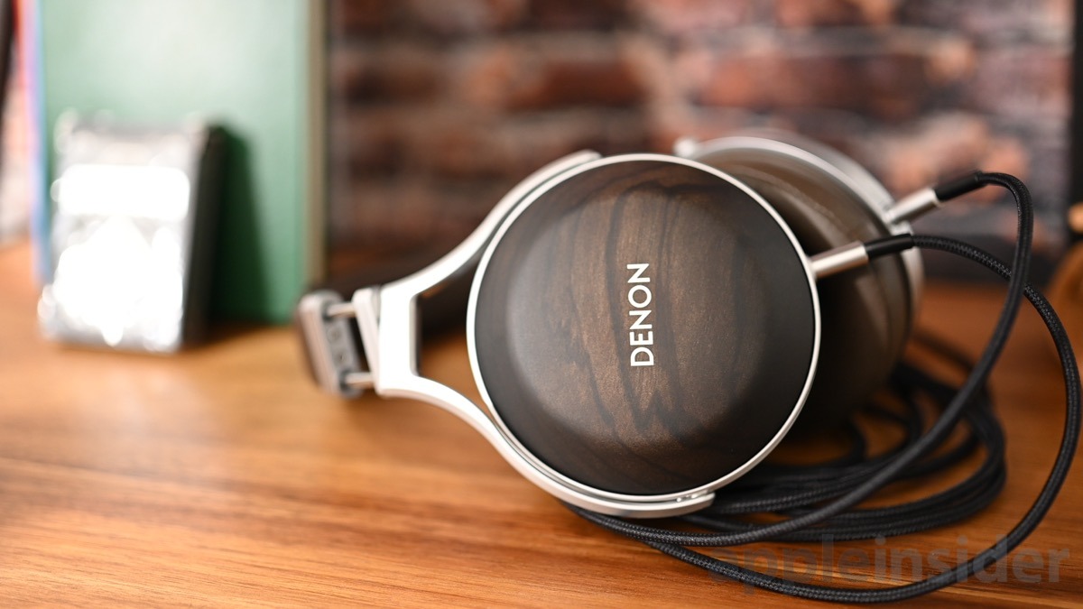 Review: Denon AH-D5200 headphones stand out with Zebrawood ear