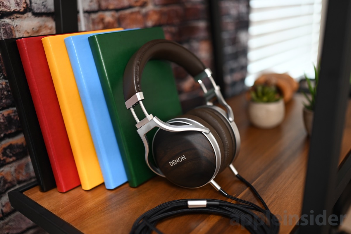 Review: Denon AH-D5200 headphones stand out with Zebrawood ear