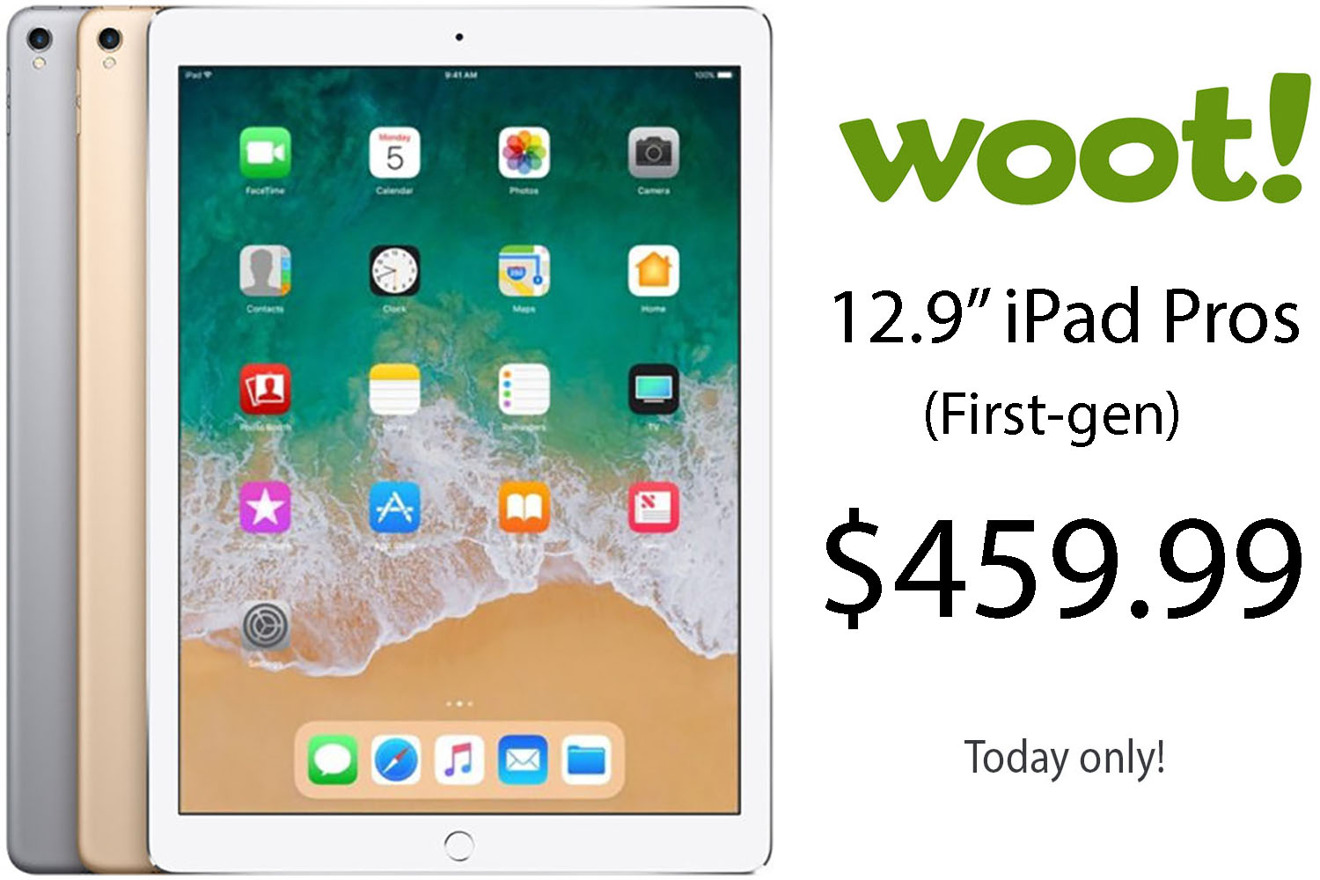 Apple's first-gen 12.9-inch iPad Pro is $459 today the cheapest price we've seen AppleInsider