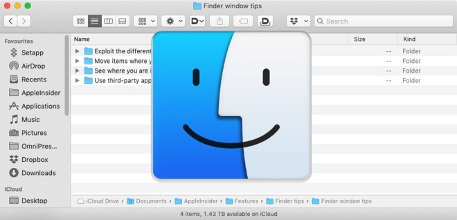 mac finder on windows