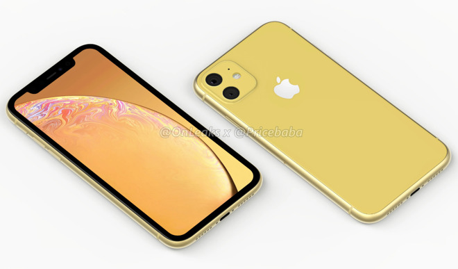 2019 Iphone Xr With Dual Cameras And Square Camera Bump Could Look