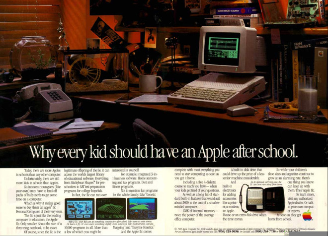 Apple //c ad