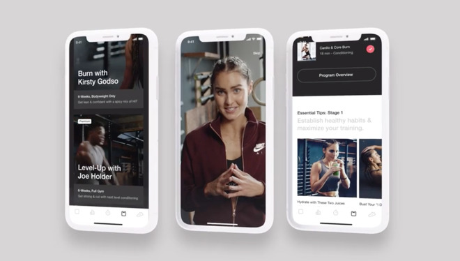 Nike Club adds paid multi-week training programs, nutritional guidance | AppleInsider