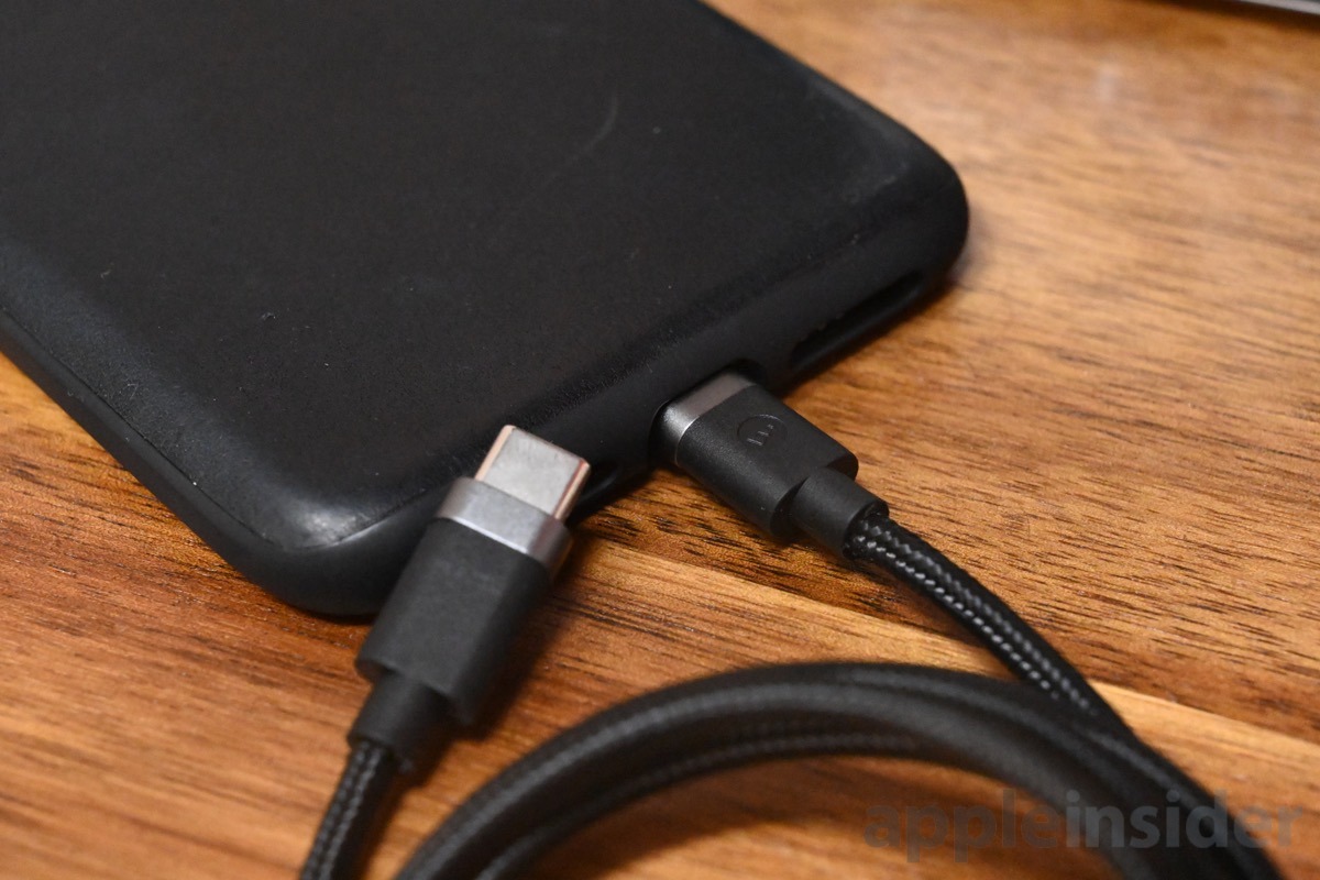 Mophie's brand new USB-C to Lightning nylon cable