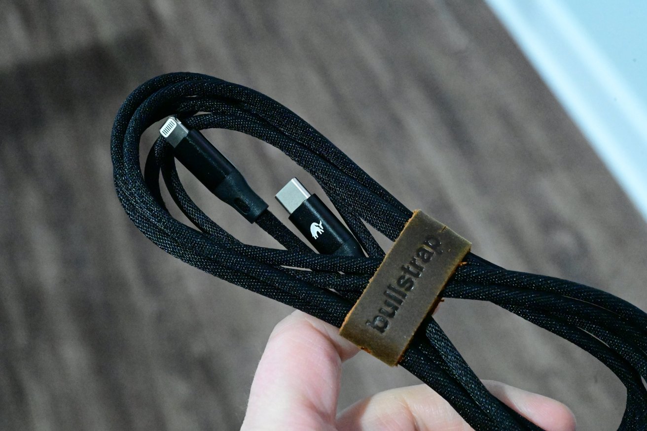 Bullstrap's Lightning to USB-C cable