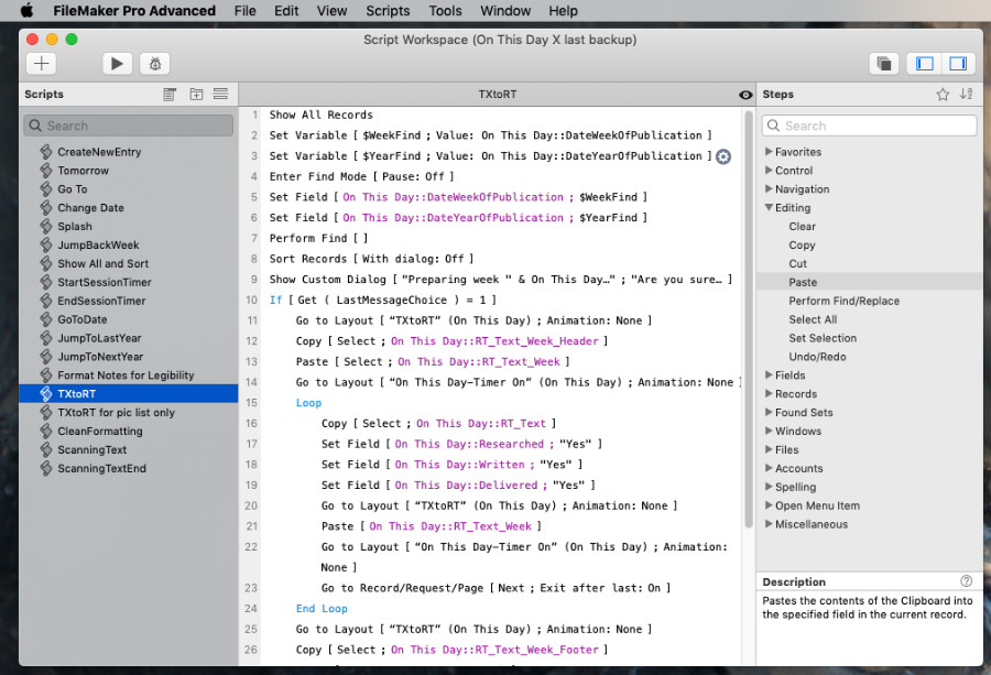 FileMaker Pro 18 improves script debugging