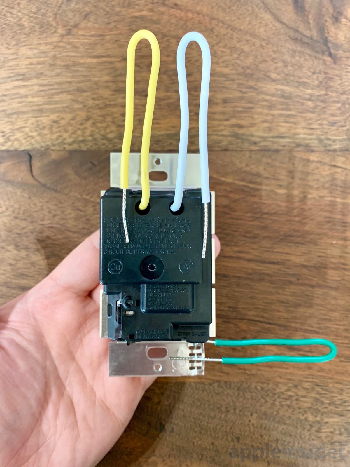 Lutron Fan Controller wires