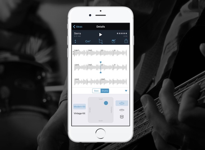 Music Memos on Apple's website