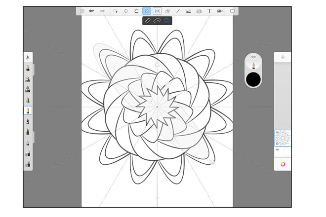 Autodesk SketchBook UI