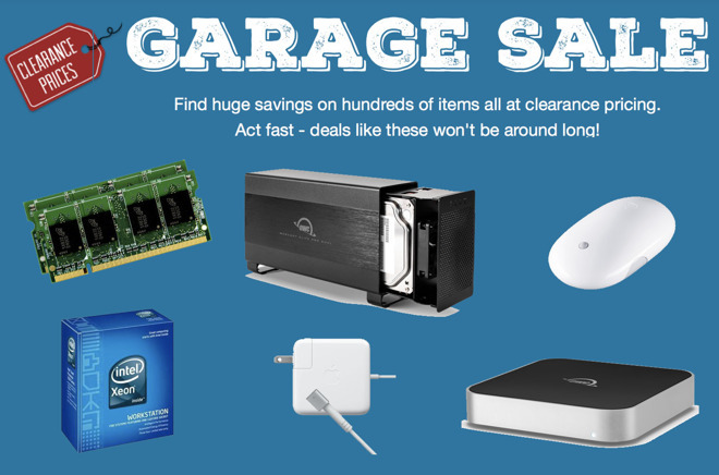OWC Garage Sale