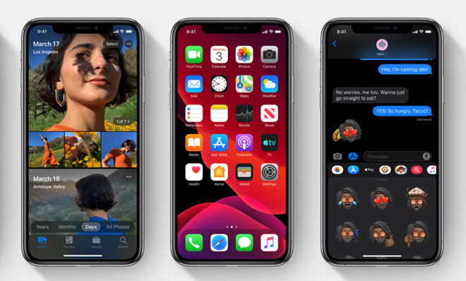 The new Dark Mode is much more subtle and deeply-rooted into iOS 13 than just reversing to white text on black
