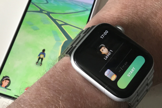 Pokemon Go on Apple Watch