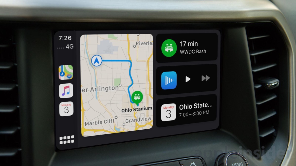 CarPlay has a new dashboard view