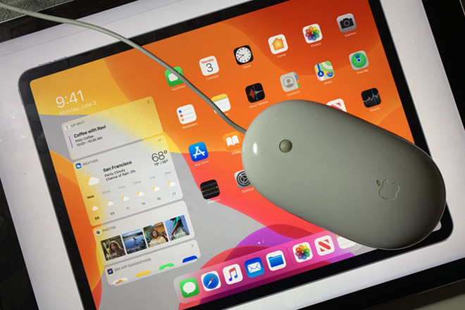 can you use a mouse with ipad pro