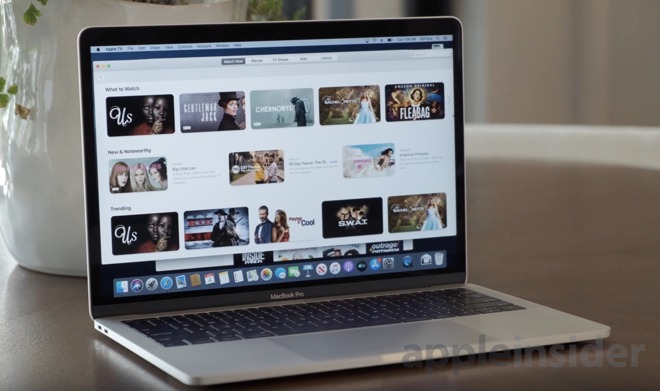 Apple TV on macOS Catalina