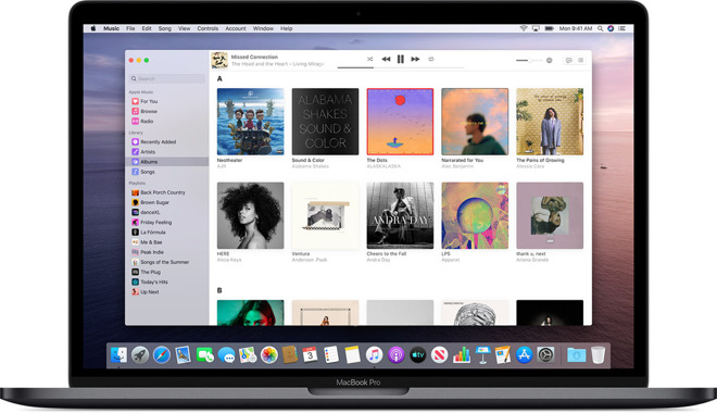 iTunes in macOS Catalina is now Apple Music