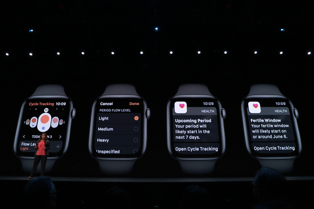 Apple watch 2024 cycle tracking