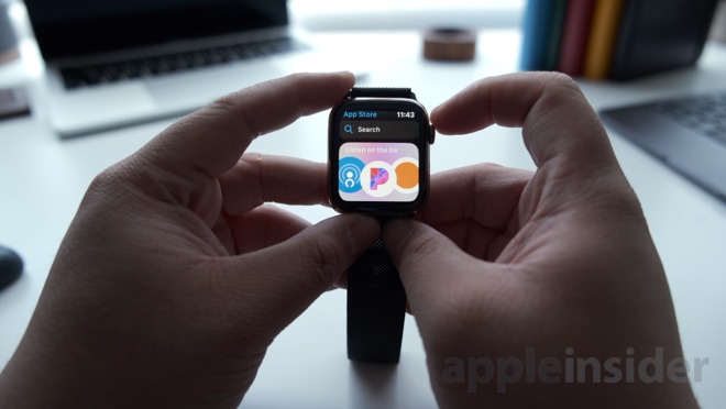 Dedicated App Store for Apple Watch