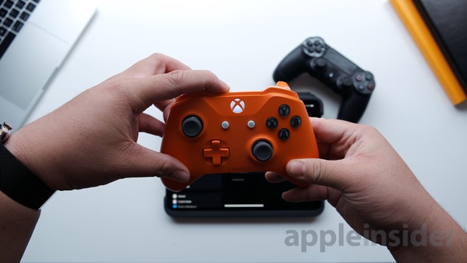 xbox one controller on iphone