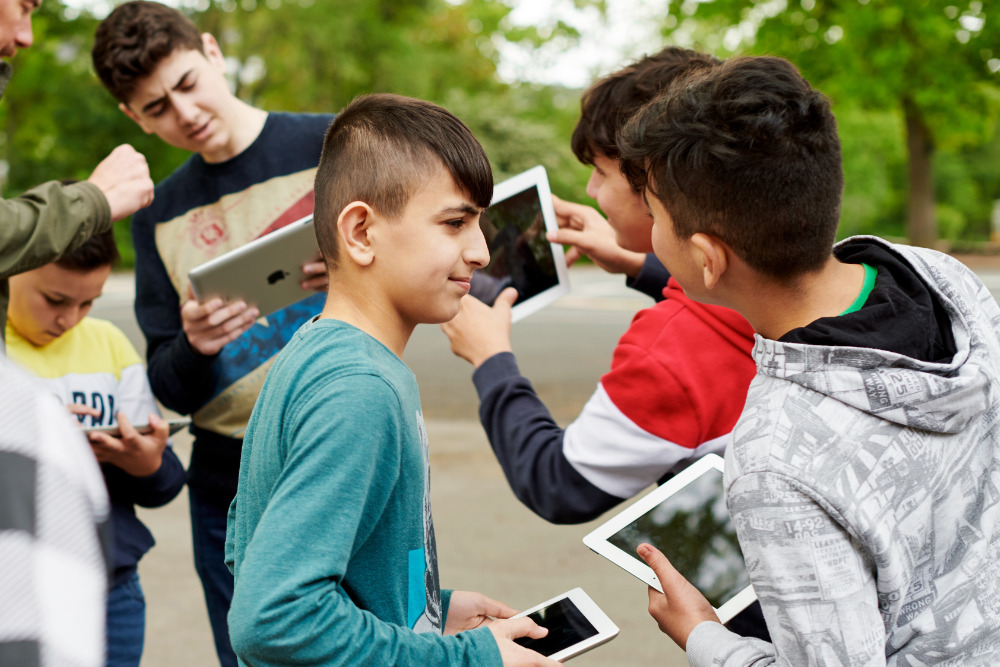 photo of Apple's iPads are transforming students' lives in multilingual European classrooms image