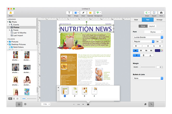 desktop publishing software for mac 2015