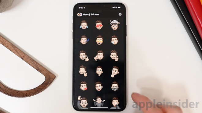 Four new Memoji Stickers in iOS 13 beta 2