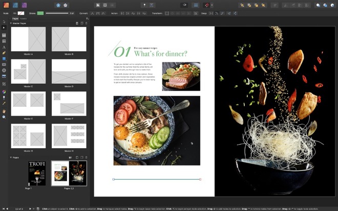 Affinity Publisher will feel very familiar for InDesign users