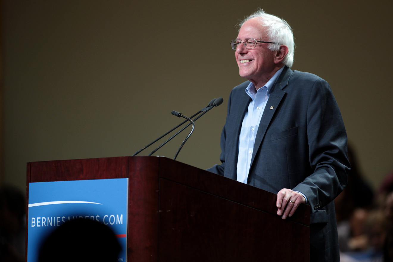 photo of Bernie Sanders says Apple, Google, Facebook breakup needs study image