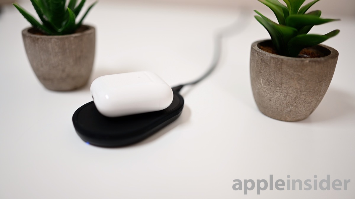Power Disk charging AirPods