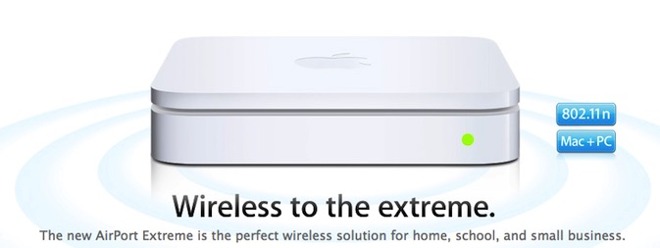 802.11n AirPort Extreme base station