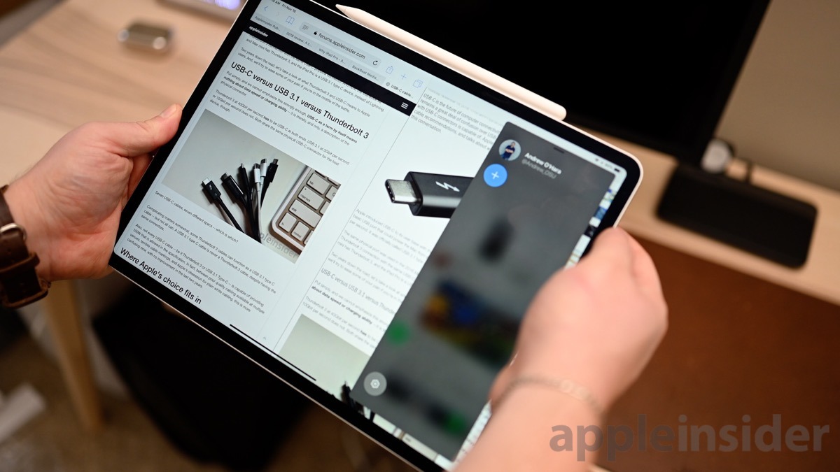 12.9-inch 2018 iPad Pro is great for multitasking