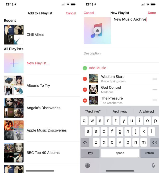 How to title a playlist in apple music