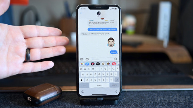 The iPhone Messages app in iOS 13