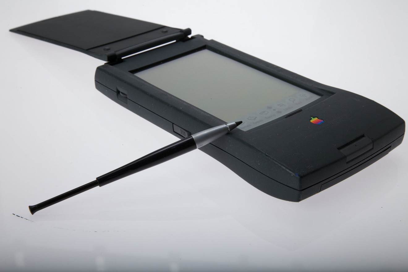 The Newton MessagePad and stylus