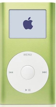 iPod mini in green