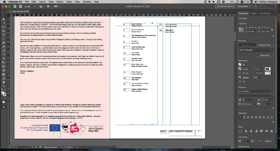 We're not saying we're the best InDesign users, but we are saying InDesign itself is very good.