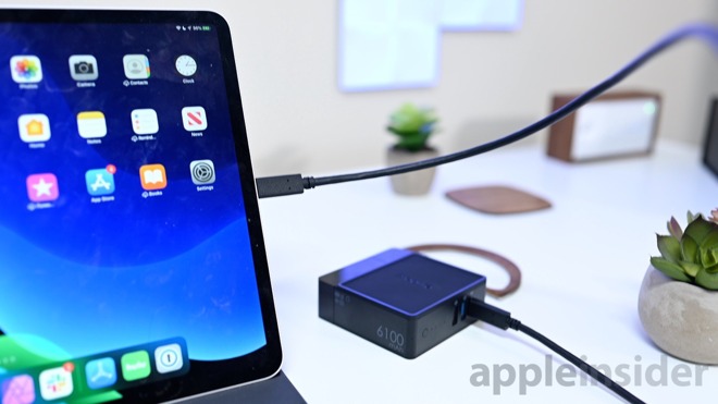Mophie powerstation Hub powers iPad Pro over USB-C