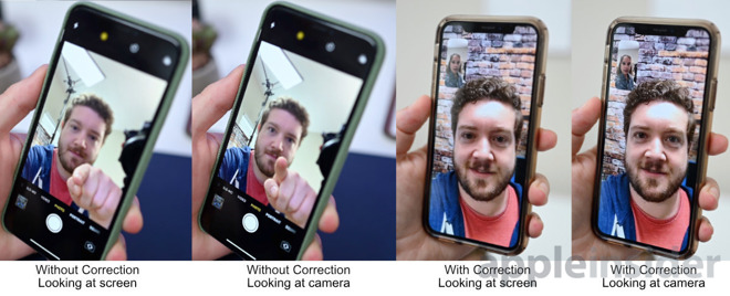 FaceTime Attention Correction example