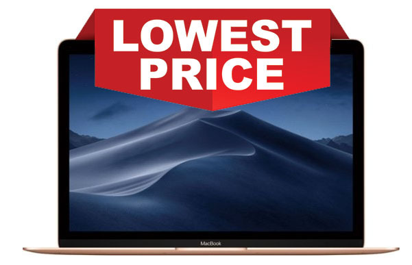 Apple 12 inch MacBook with lowest price card