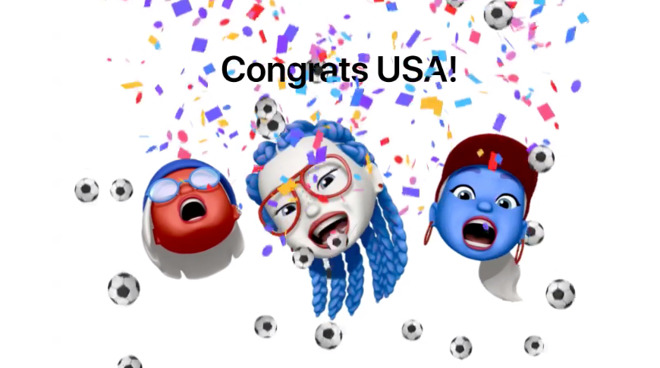Apple's tribute to the U.S. women's soccer team